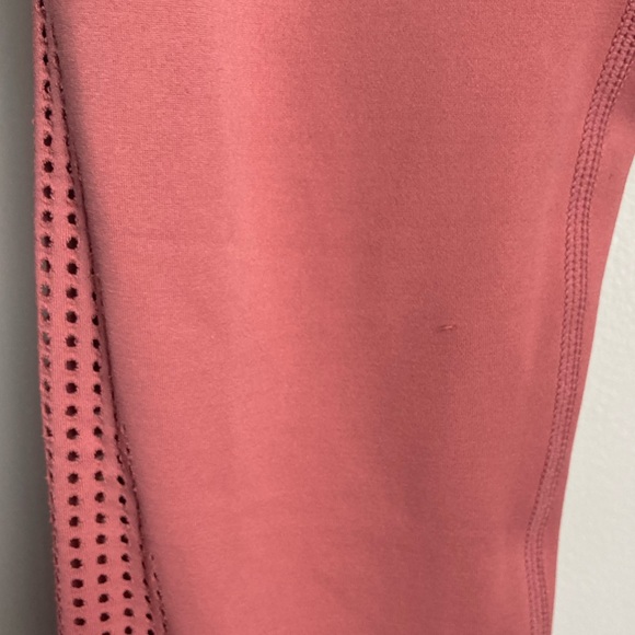 ZYIA ACTIVE FLAME 7/8 LIGHT N' TIGHT LEGGINGS - CANYON ROSE - Picture 6 of 6